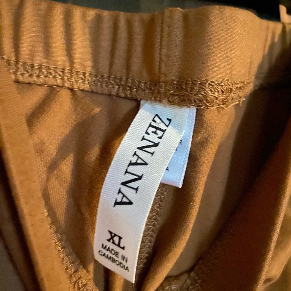 Zenana camel color leggings - Picture 5 of 6